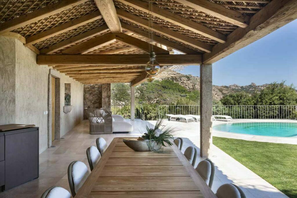progetto residence porto cervo